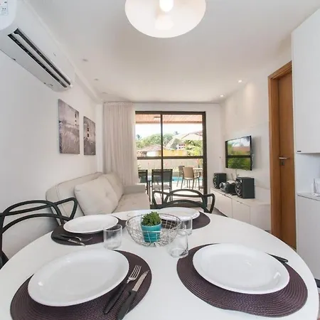 Flat no Centro de Porto de Galinhas com piscina privada-2